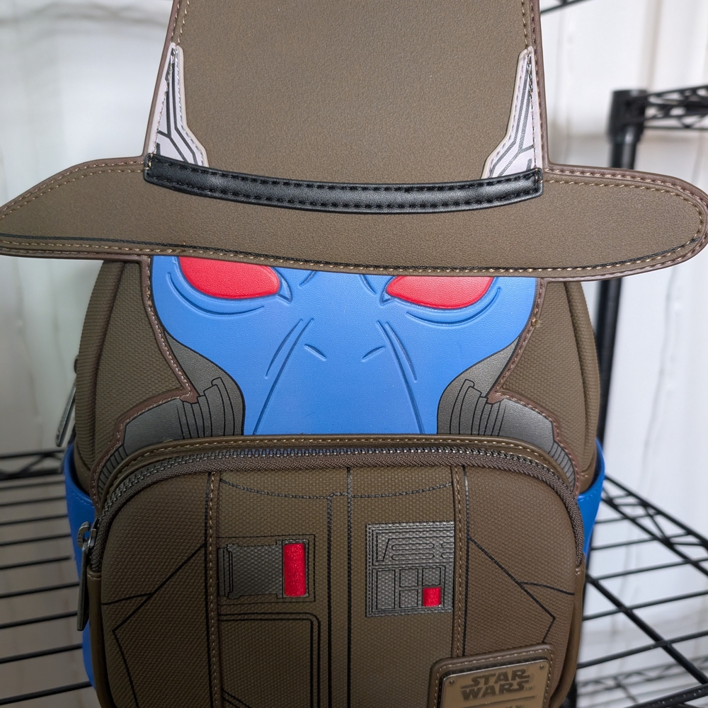 Star Wars Brown and Blue Loungefly Backpack